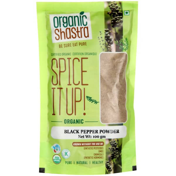 Organic Shastra Black Pepper Powder | Grocsy