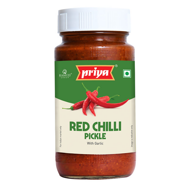 Priya Red Chili Pickle | Grocsy