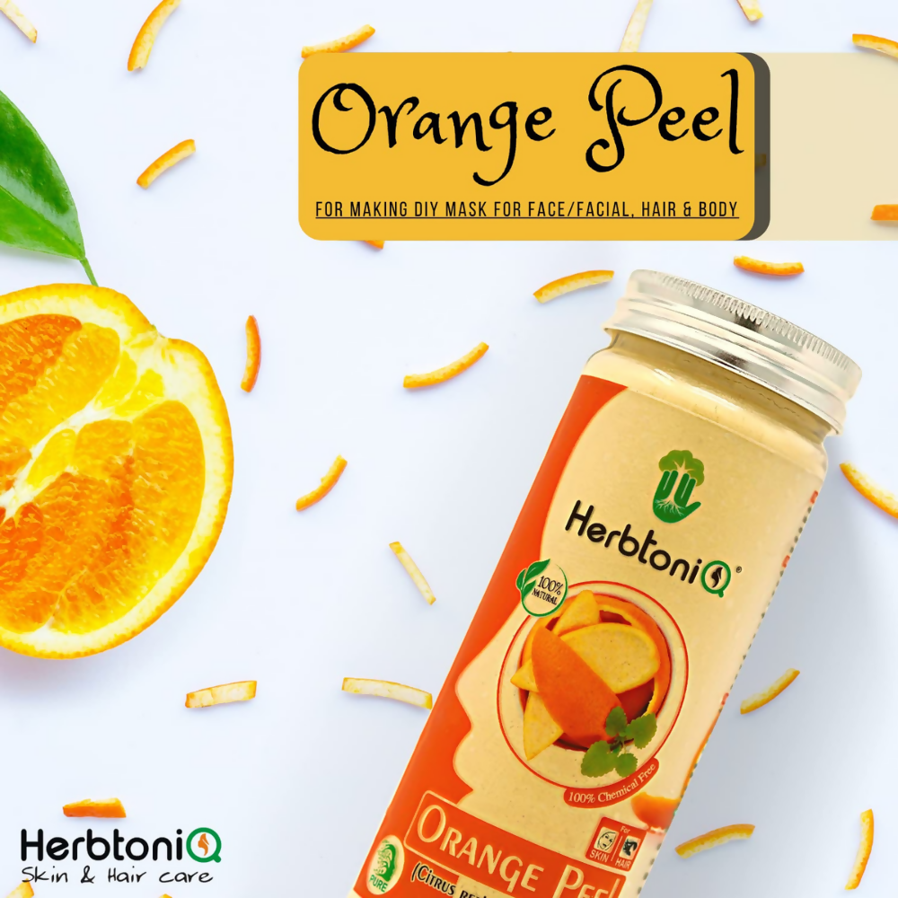 Herbtoniq Orange Peel and Multani Mitti Powder | Grocsy