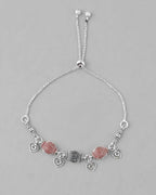 VOJ Set of 2 Traditional Done Shapped Designer Anklet | Grocsy