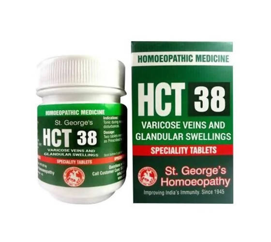 St. George's Homeopathy HCT 38 Tablets | Grocsy