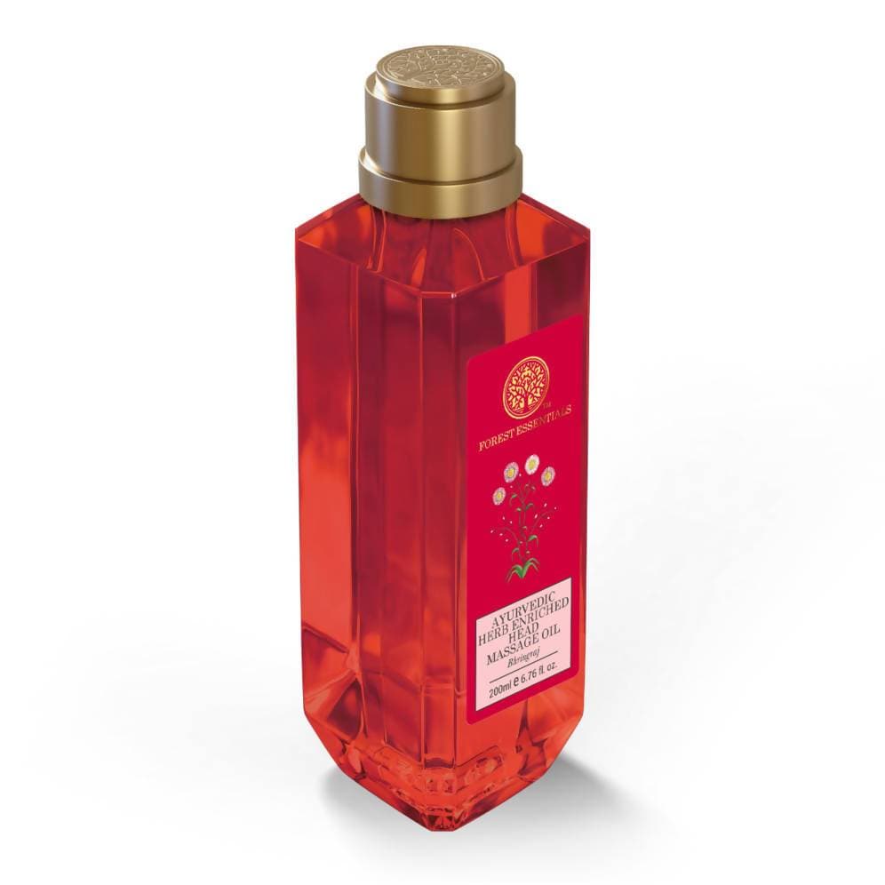 Forest Essentials Ayurvedic Herb Enriched Head Massage Oil Bhringraj | Grocsy