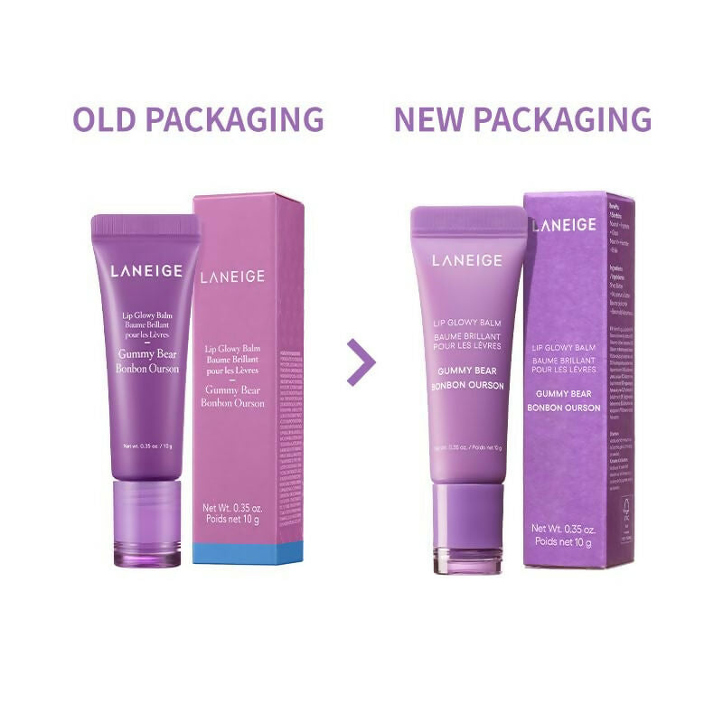 Laneige Lip Glowy Balm - GummyBear - Korean Lip Balm | Grocsy
