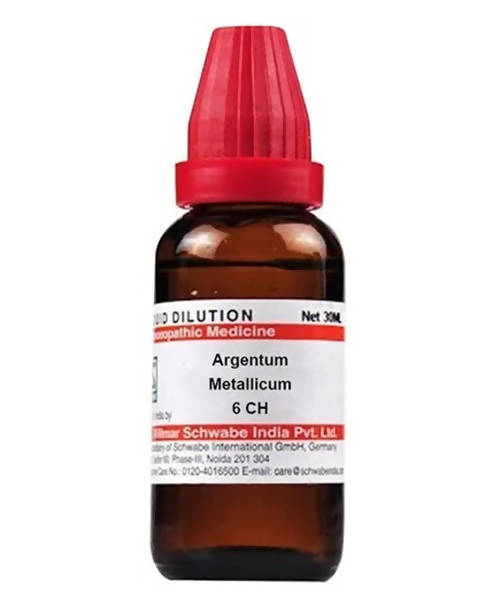 Dr. Willmar Schwabe India Argentum Metallicum Dilution | Grocsy