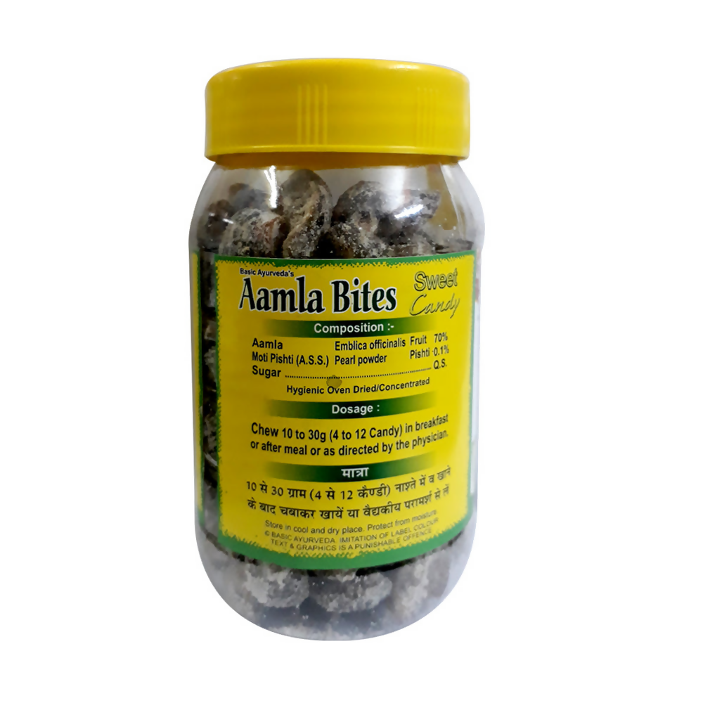 Basic Ayurveda Amla Bite Sweet Candy | Grocsy