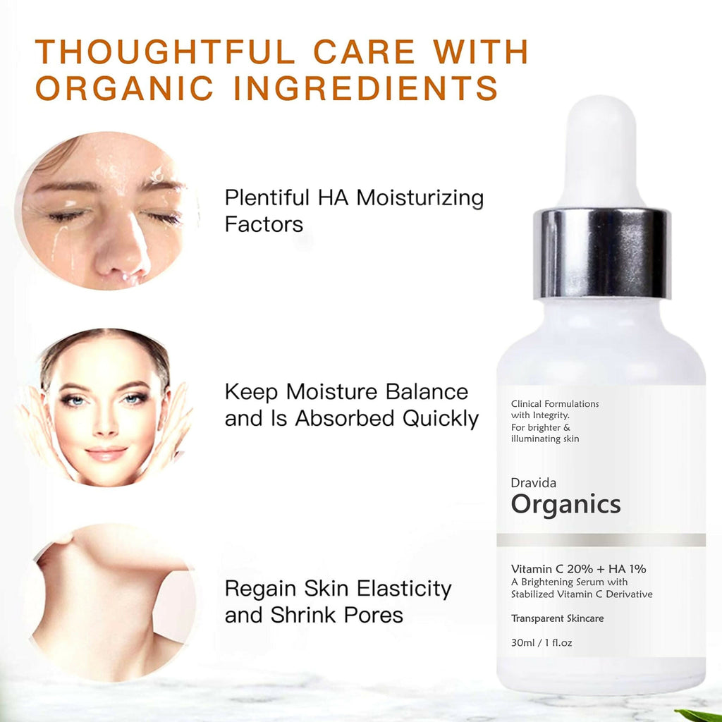 Dravida Organics Vitamin C Serum | Grocsy