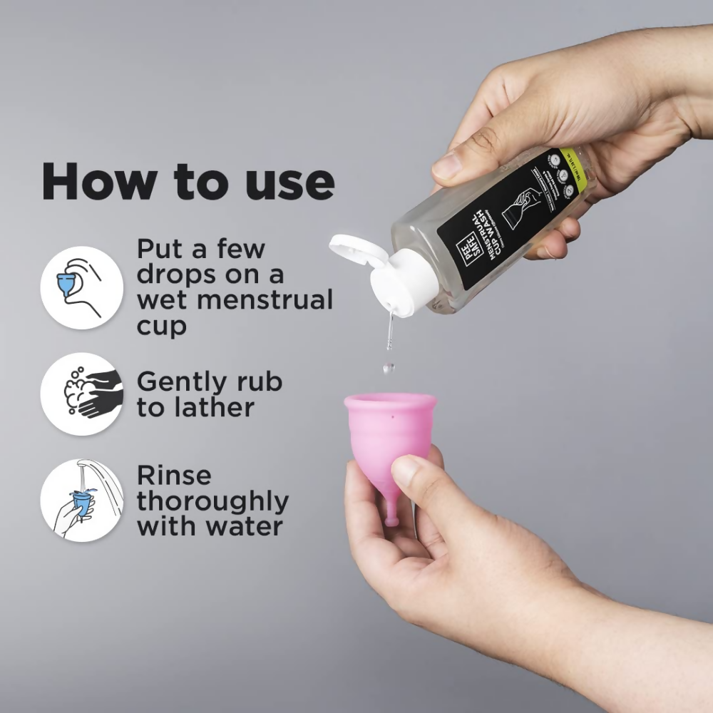 Pee Safe Menstrual Cup Wash | Grocsy
