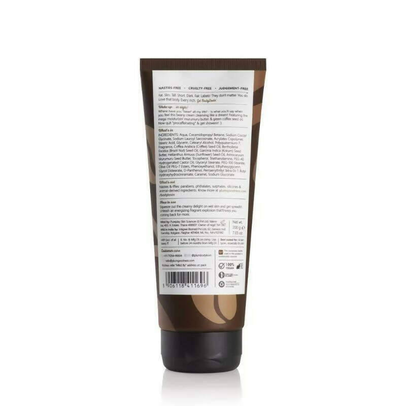 Plum Bodylovin Coffee Wake-A-Ccino Shower Cream | Grocsy