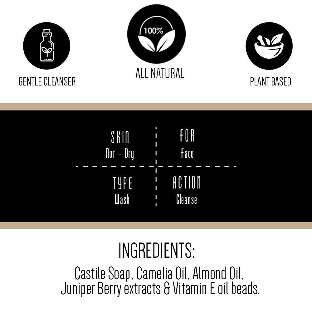 Gulnare Skincare Juniper Berry Face Wash | Grocsy