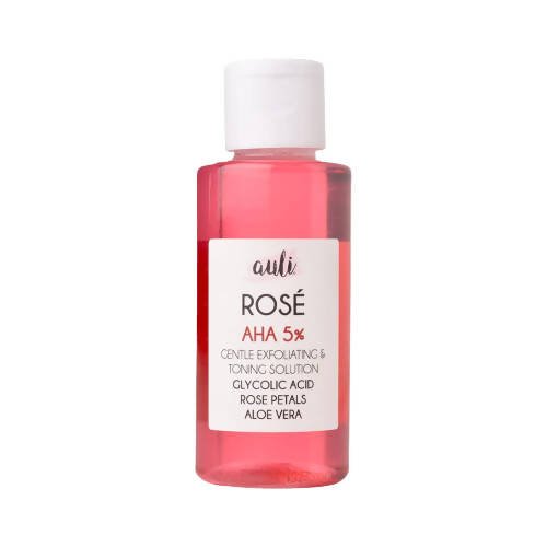 Auli Rose AHA 5% Gentle Exfoliating Face Toner | Grocsy