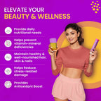 Chicnutrix Beautymins Effervescent Tablets - 26 Vitamins & Minerals Multivitamin For Women, Healthy Hair, Skin & Nails | Grocsy