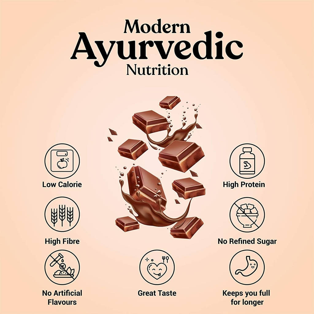 Kapiva Ayurveda Slim Shake - Chocolate | Grocsy