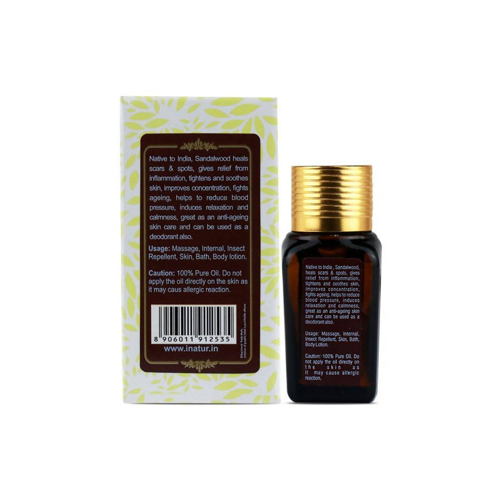 Inatur Sandalwood Pure Essential Oil | Grocsy