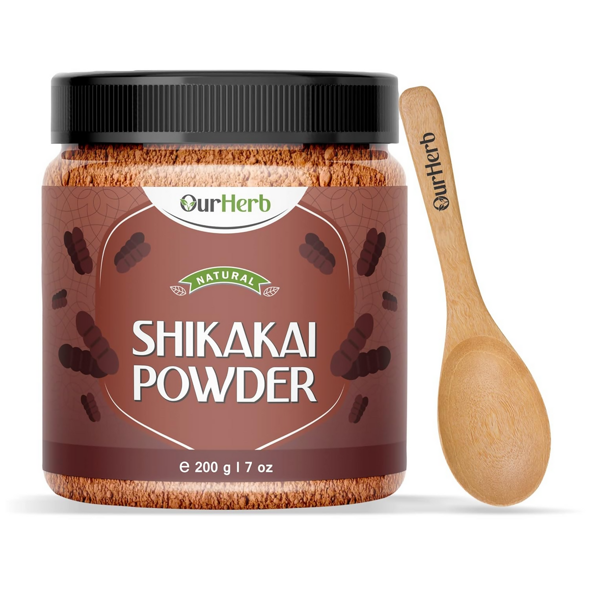 OurHerb Pure & Natural Shikakai Powder For Hair Care | Grocsy