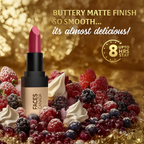 Faces Canada Comfy Matte Velvet Touch Lipstick - Acai Parfait 12 | Grocsy