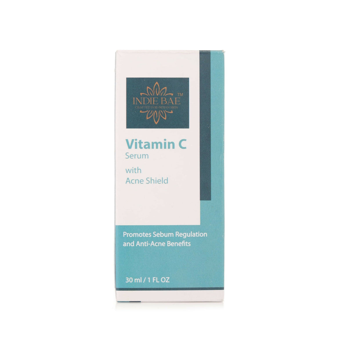 Indie Bae Crafted For Indian Skin: Vitamin C Serum With Acne Shield | Grocsy