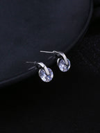 NVR Women Cz Studded Studs Earrings | Grocsy