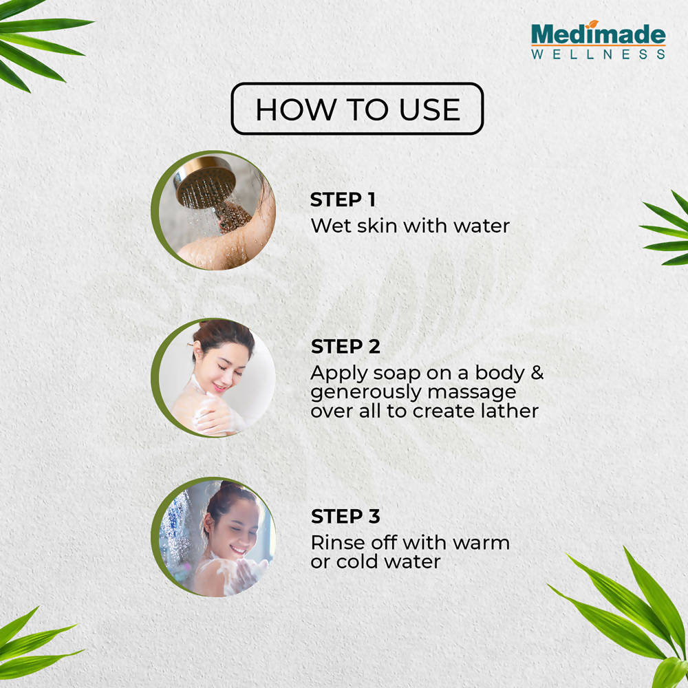 Medimade Wellness Activated Charcoal Premium Soap | Grocsy