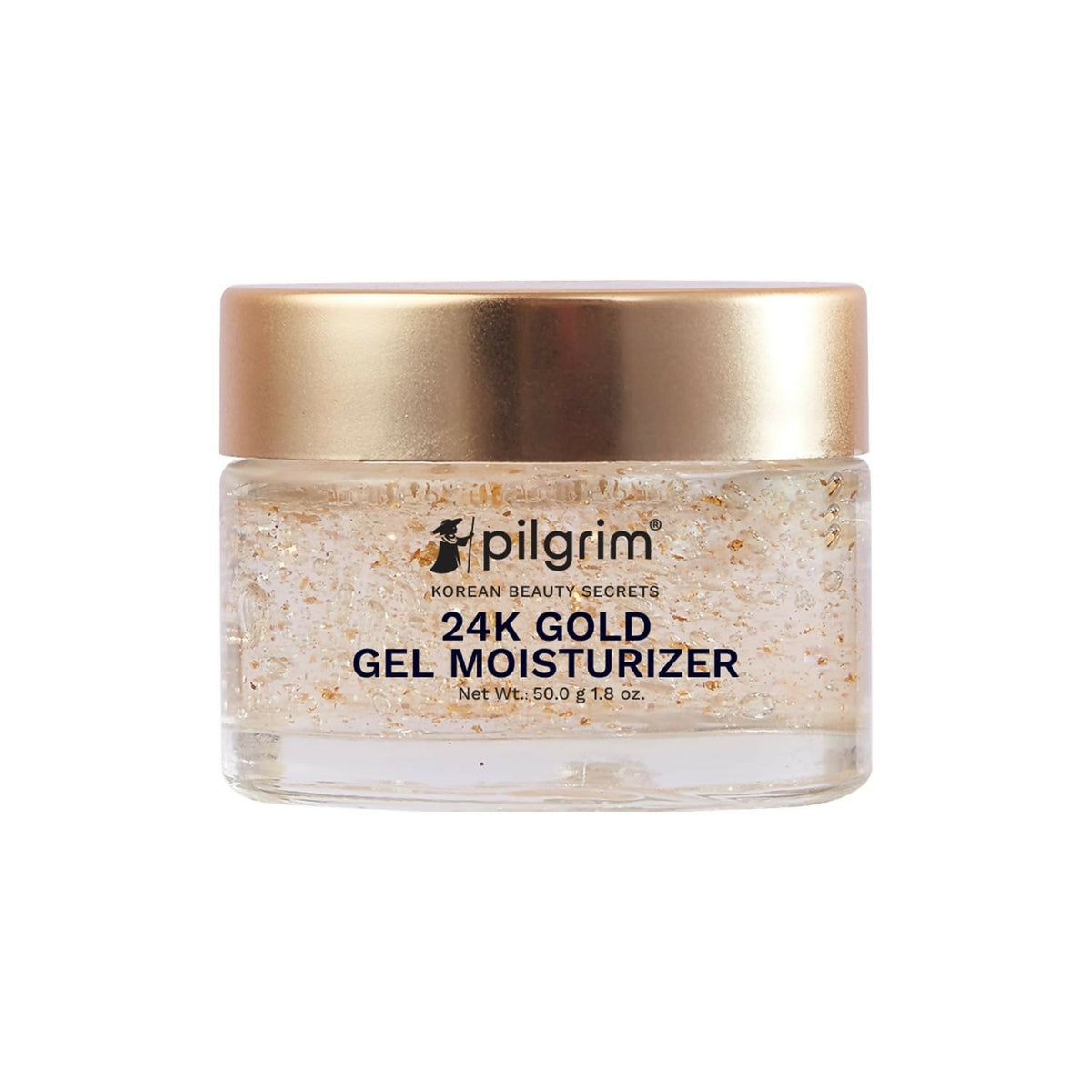 Pilgrim 24k Gold Gel Moisturizer, Reduces Dark Spots, Gives Luxurious Glow, Non-greasy | Grocsy