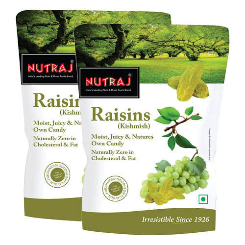 Nutraj Raisins (Kishmish) | Grocsy