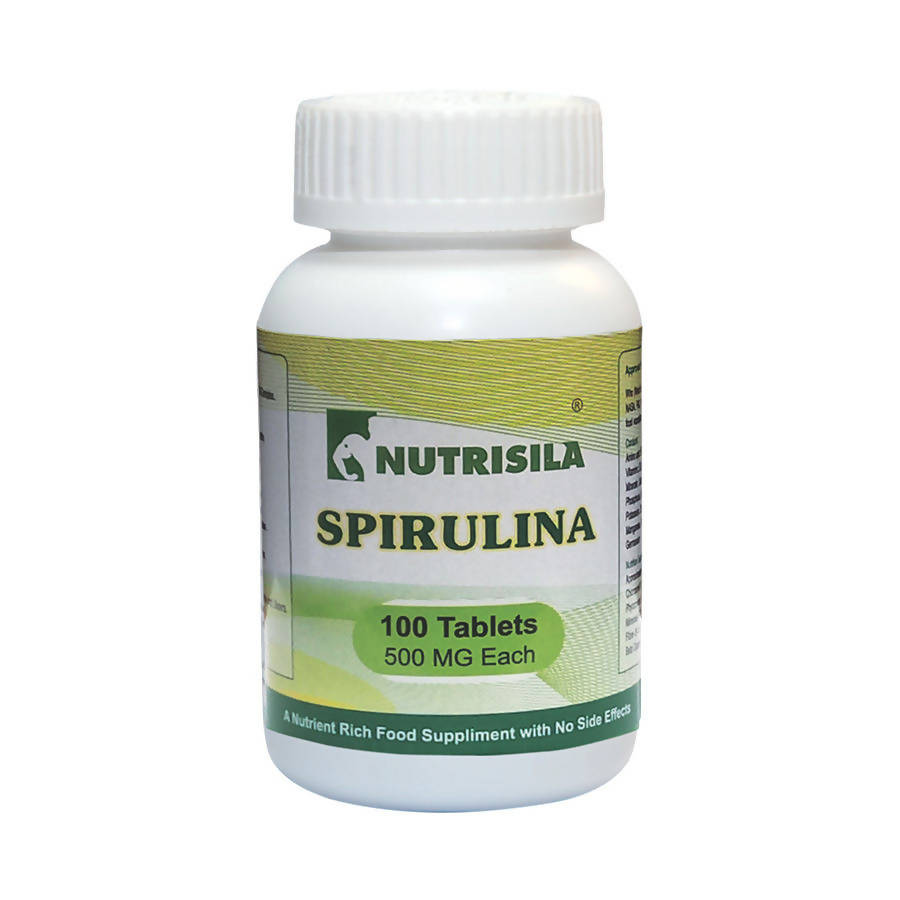 Extasy Nutrisila Spirulina Tablets | Grocsy