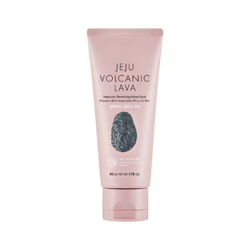 The Face Shop Jeju Volcanic Lava Impurity Removing Nose Pack - Korean Skincare | Grocsy