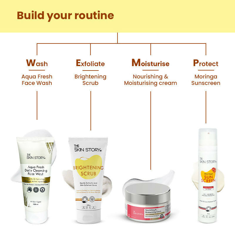The Skin Story Salicylic Acid Brightening Face Scrub | Grocsy