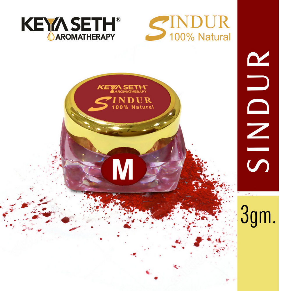Keya Seth Aromatherapy 100% Natural Maroon Sindoor Powder | Grocsy