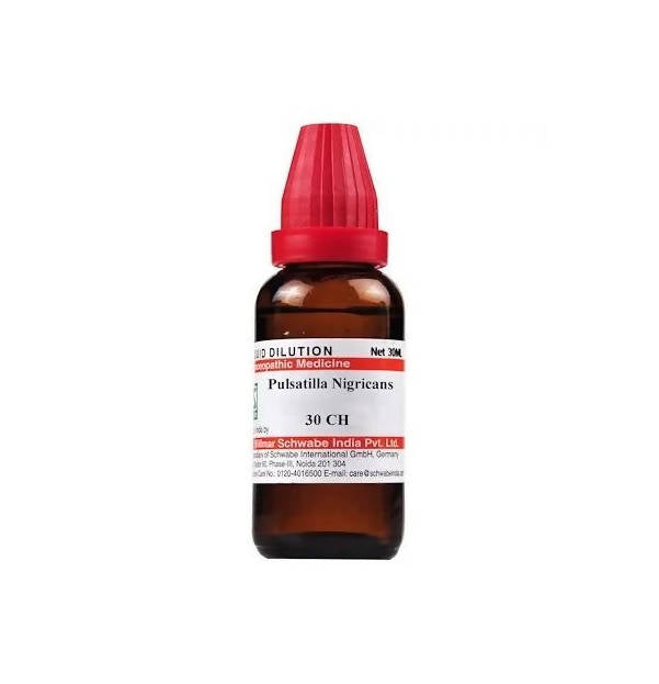 Dr. Willmar Schwabe India Pulsatilla Nigricans Dilution | Grocsy