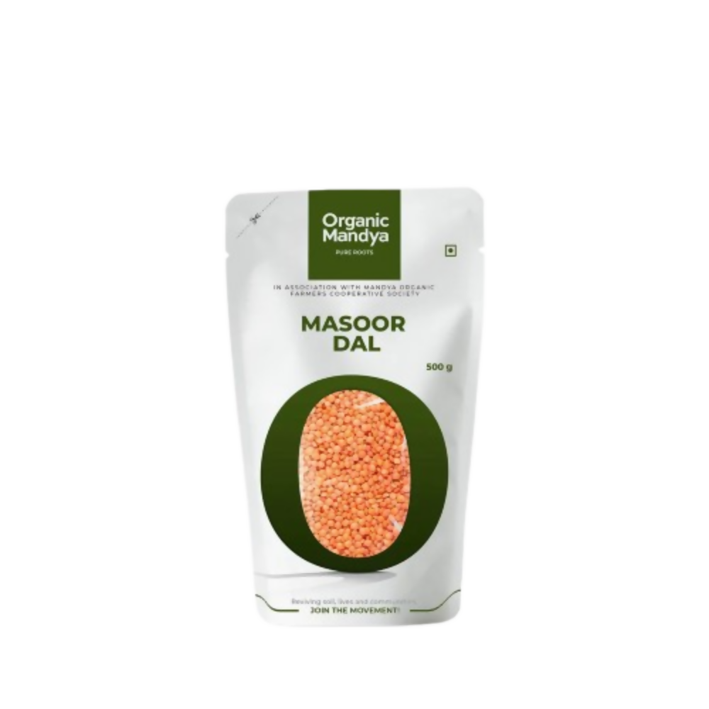 Organic Mandya Masoor Dal | Grocsy