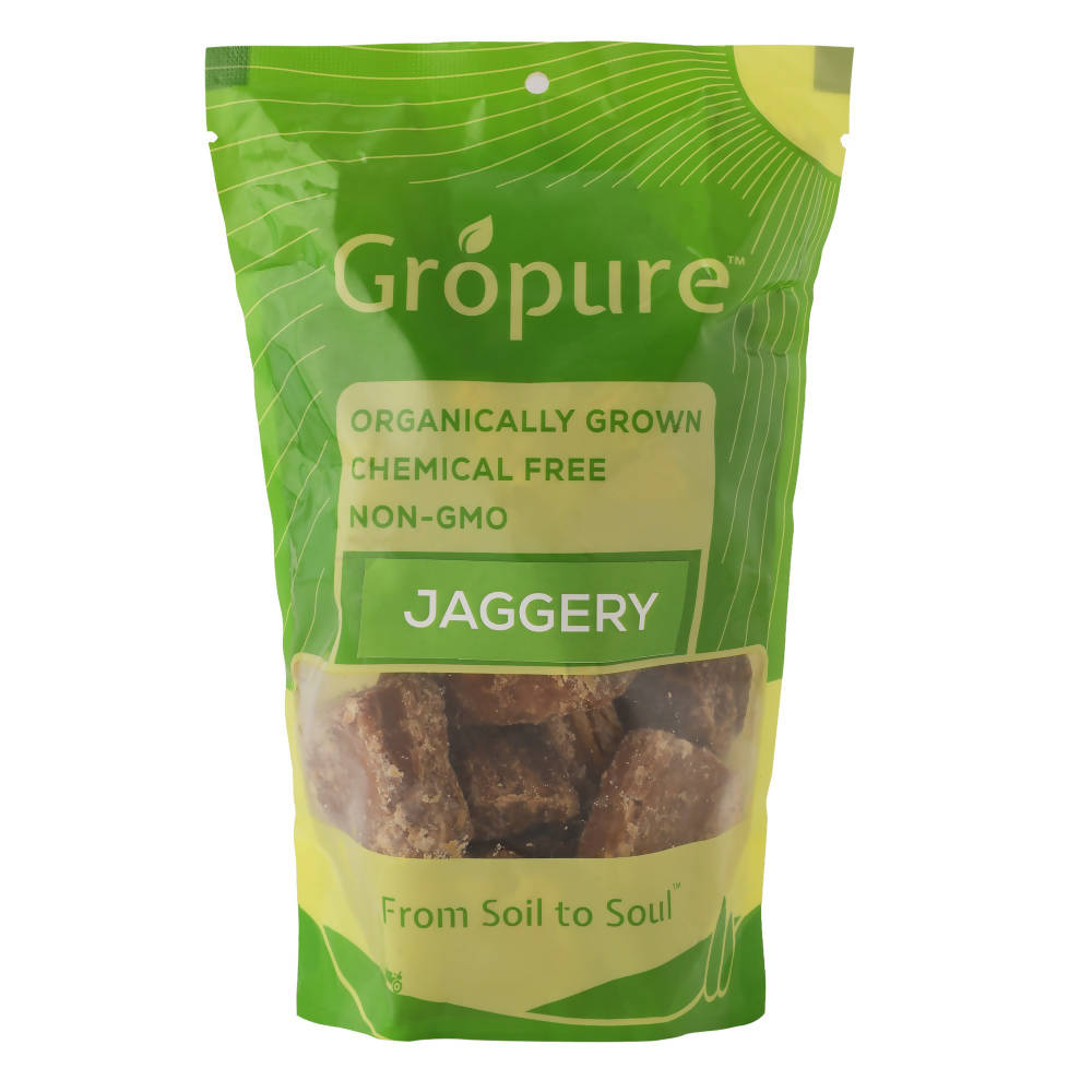 Gropure Organic Jaggery | Grocsy