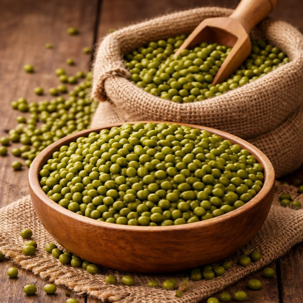 Village-Organica Green Moong Whole | Grocsy
