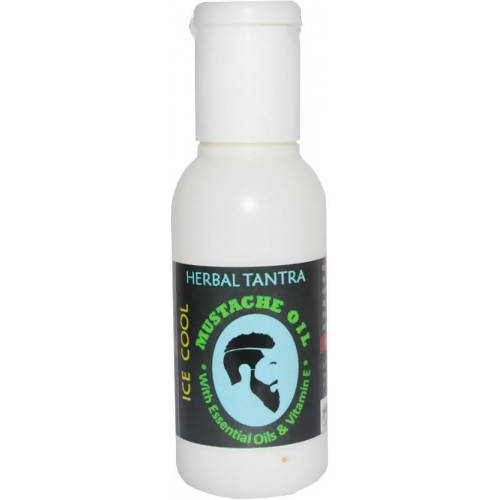 Herbal Tantra Ice Cool Mustache Oil | Grocsy