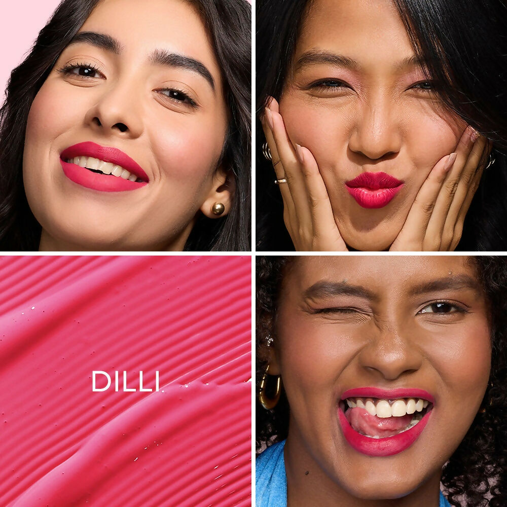 Nykaa Matte To Last ! Transferproof Liquid Lipstick - Dilli - 07 | Grocsy