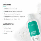 Dermatouch Salicylic Acid 2% Face Wash | Grocsy