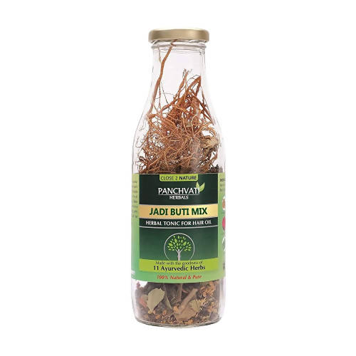 Panchvati Herbals Jadi Buti Mix Herbal Tonic For Hair Oil | Grocsy