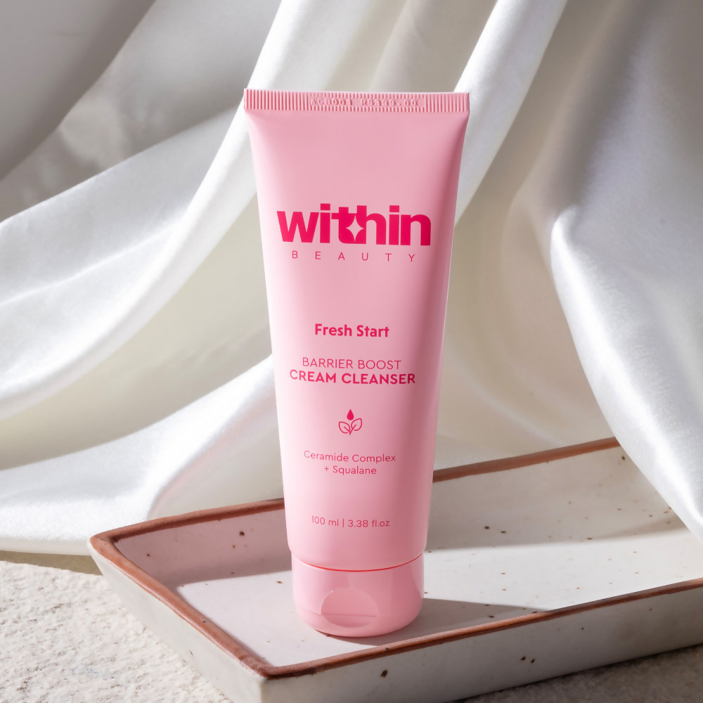 Within Beauty Fresh Start Barrier Boost Cream Face Cleanser | Grocsy