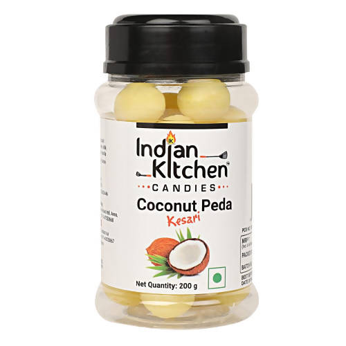 Indian Kitchen Coconut Kesari Peda Candies | Grocsy