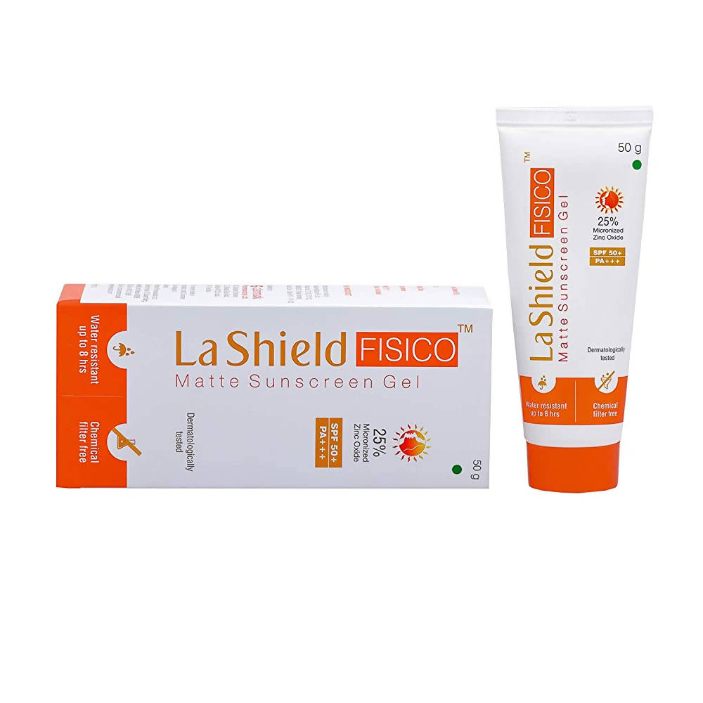 La Shield Fisico Matte Sunscreen Gel SPF 50+ PA+++ | Grocsy