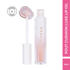 Praush Beauty Pout Cushion Luxe Lip Oil - Satin Shimmery | Grocsy