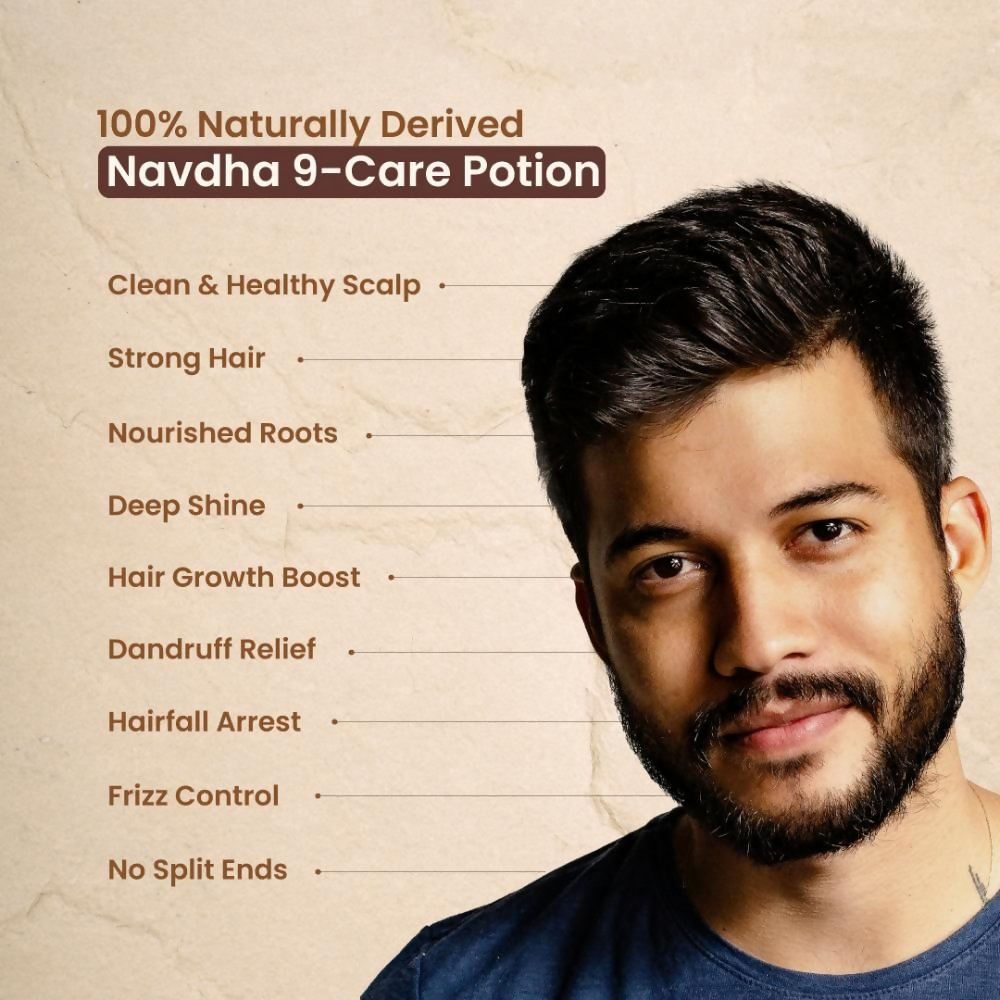 Nat Habit Castor Blackseed Navdha Shampoo | Grocsy