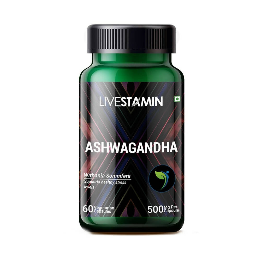 Livestamin Ashwagandha Capsules | Grocsy