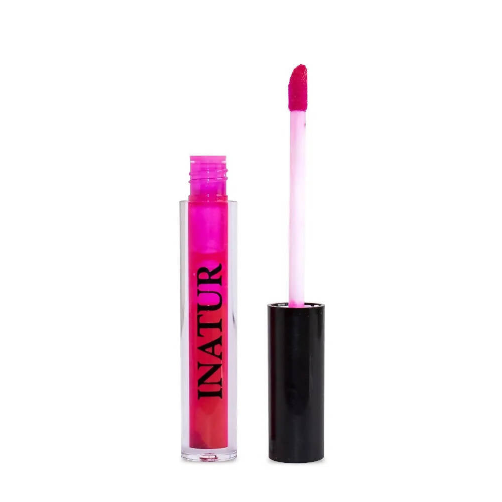 Inatur Lip Gloss L5 Glam Pink | Grocsy