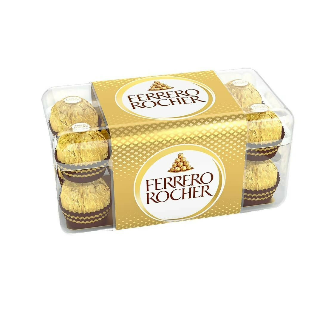Ferrero Rocher Exquisite Hazelnut And Milk Chocolate | Premium Gift Box Rich, Creamy, Crunchy and Nutty Chocolate For Special Occasions | Grocsy