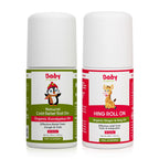 Babyorgano Hing Roll On and Natural Cold Relief Roll On Combo | Grocsy