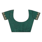 Vamika Green Georgette Lace Work Saree (Prachi Green) | Grocsy