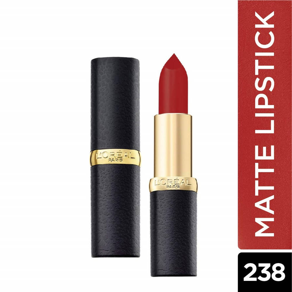 L'Oreal Paris Color Riche Moist Matte Lipstick - 238 Rouge Defilie | Grocsy