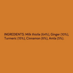 Killi Milk Thistle Ginger Turmeric Cinnamon Amla Powder | Grocsy
