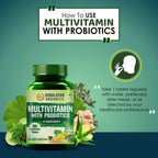 Himalayan Organics Immunity Multivitamin with Probiotics Tablets | Grocsy