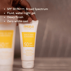 Asaya Aqua Dew Sunscreen SPF 50 PA+++ With Rice Extract For All Skin Types | Grocsy